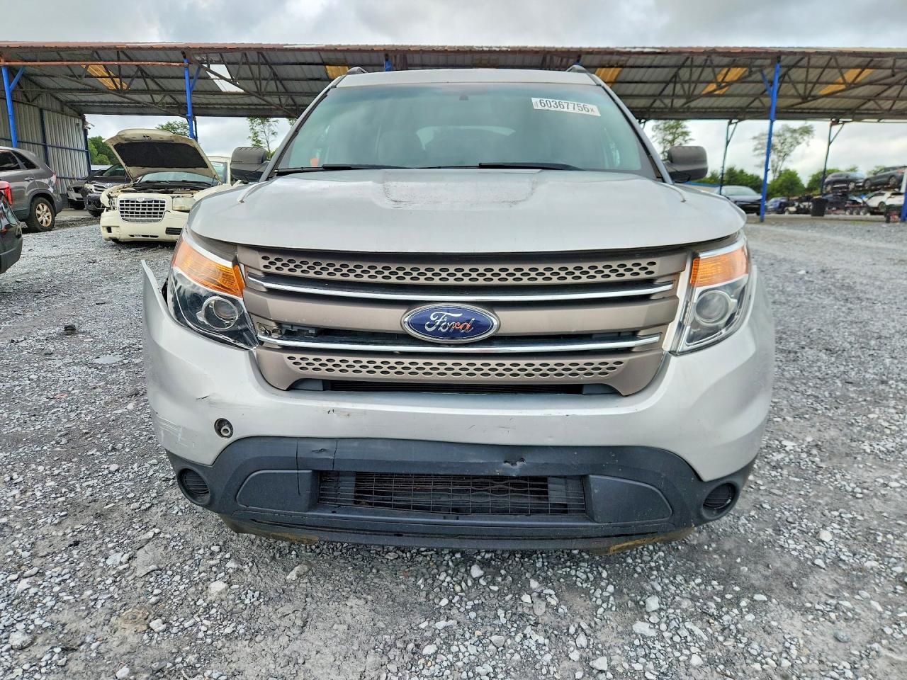 2014 Ford Explorer Silver vin: 1FM5K8B86EGC27687