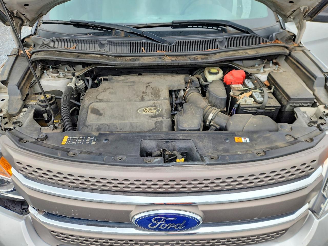 2014 Ford Explorer Silver vin: 1FM5K8B86EGC27687