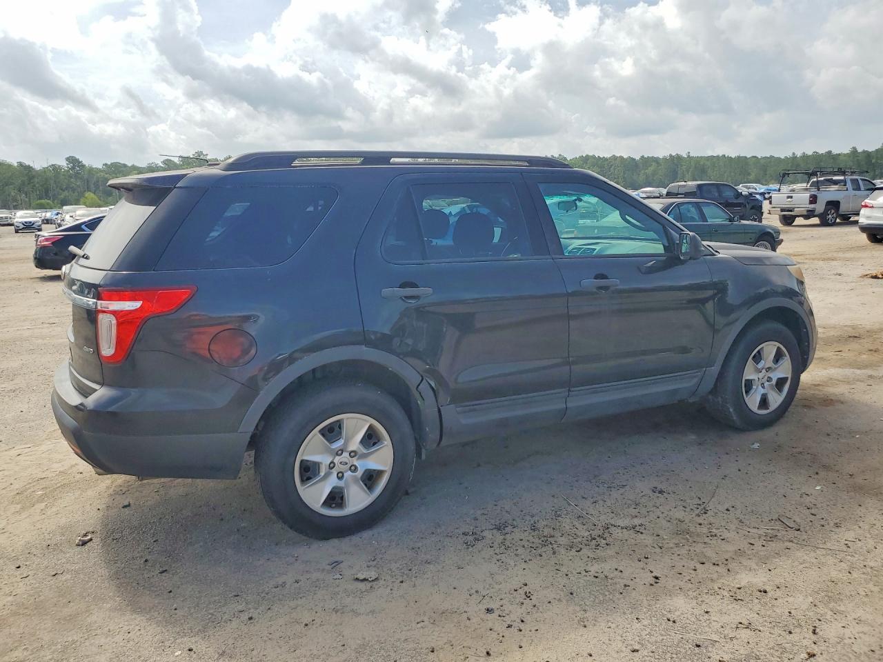 2013 Ford Explorer Black vin: 1FM5K8B87DGB87294