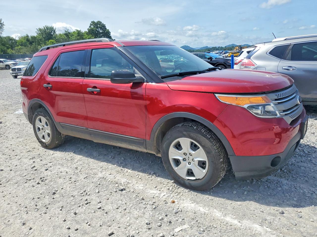 2014 Ford Explorer Maroon vin: 1FM5K8B87EGA54570