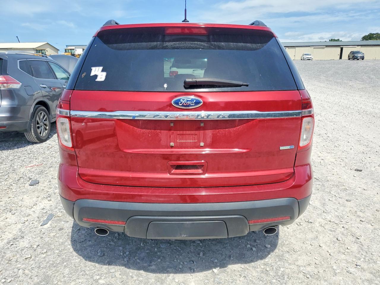 2014 Ford Explorer Maroon vin: 1FM5K8B87EGA54570
