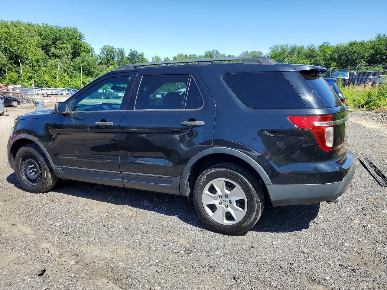 2014 Ford Explorer Black vin: 1FM5K8B87EGA75676