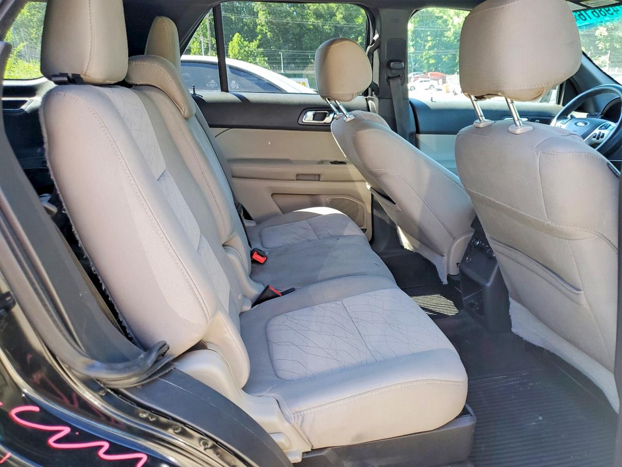 2014 Ford Explorer Black vin: 1FM5K8B87EGA75676