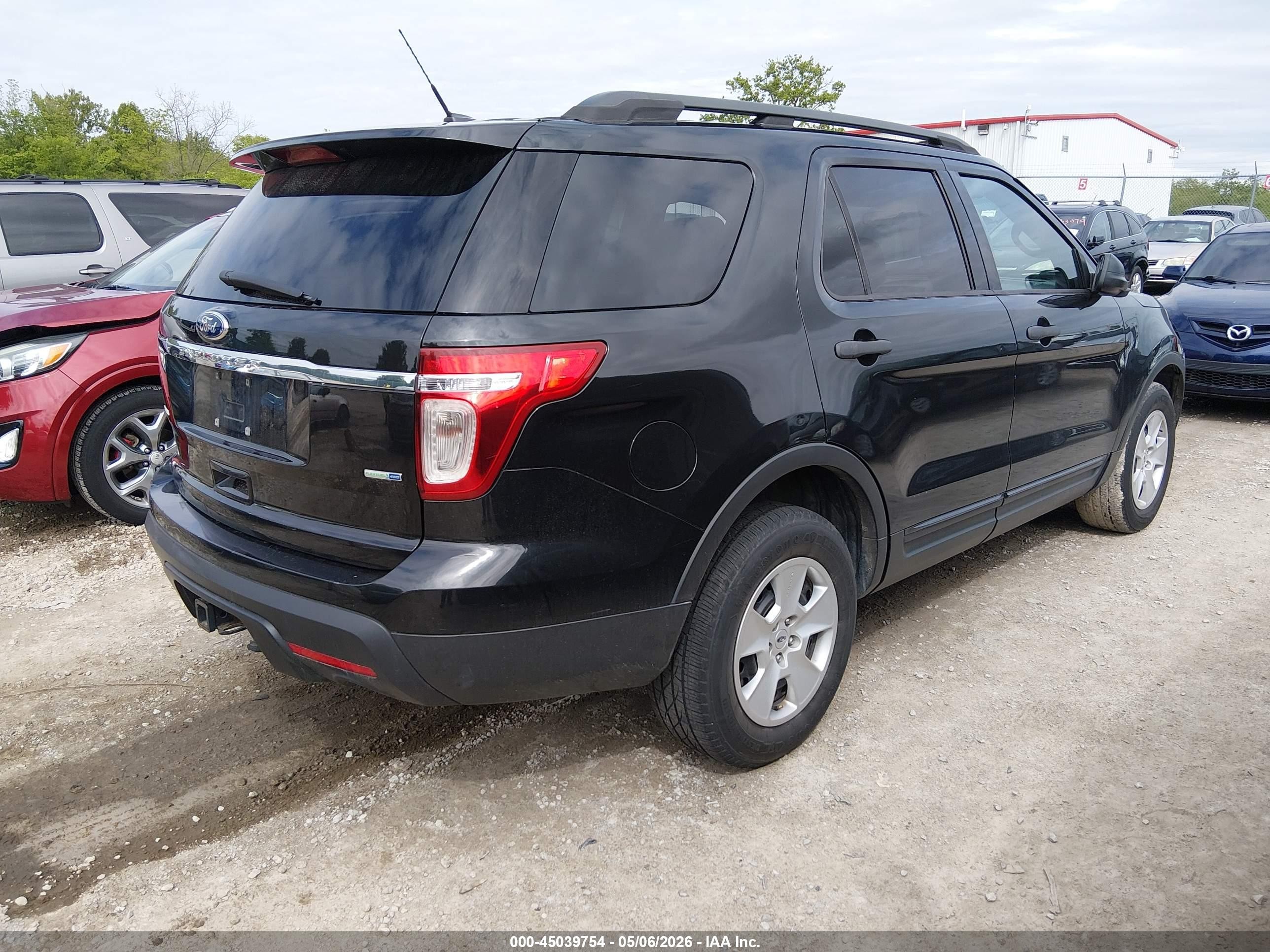 2014 Ford Explorer   Black vin: 1FM5K8B87EGA92056