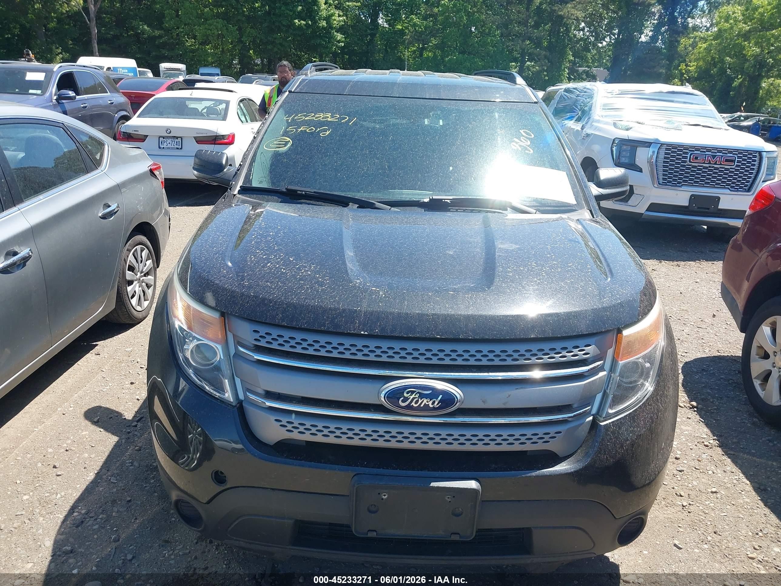 2015 Ford Explorer   Black vin: 1FM5K8B87FGA81401