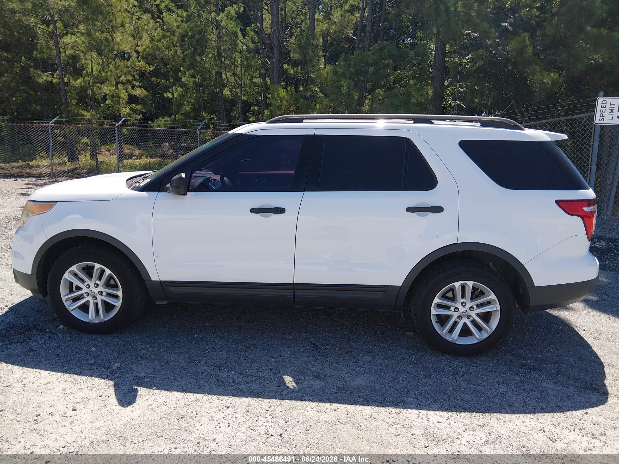 2015 Ford Explorer   Белый vin: 1FM5K8B87FGC42474