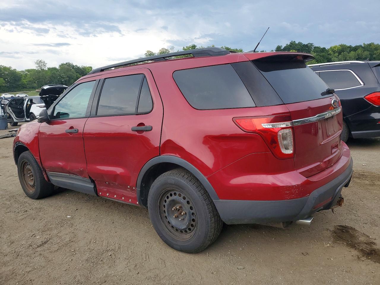 2013 Ford Explorer Red vin: 1FM5K8B88DGA52728