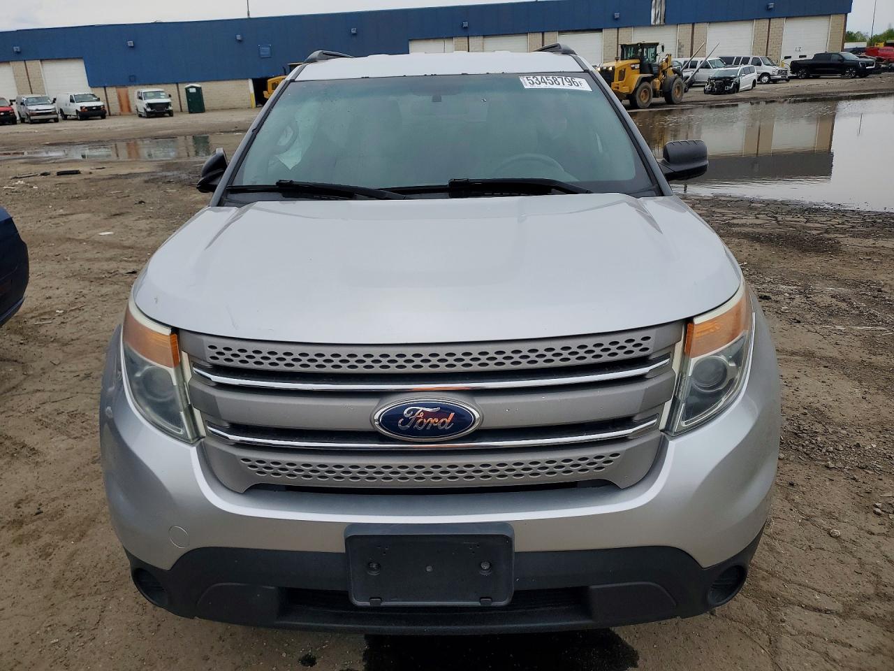 2015 Ford Explorer Silver vin: 1FM5K8B88FGA59861
