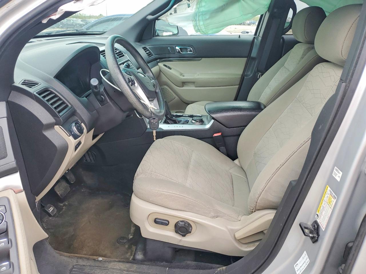 2015 Ford Explorer Silver vin: 1FM5K8B88FGA59861