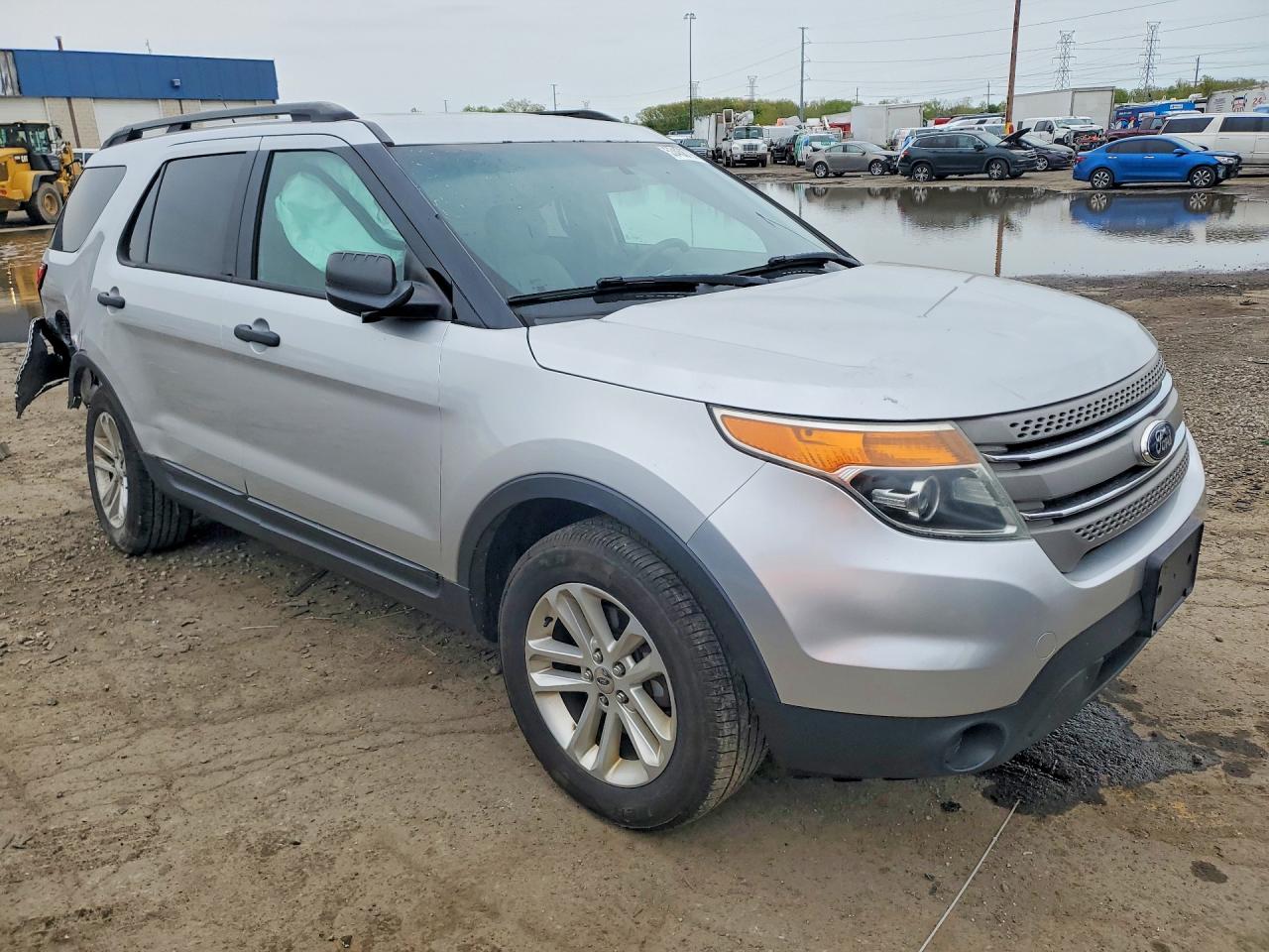 2015 Ford Explorer Silver vin: 1FM5K8B88FGA59861