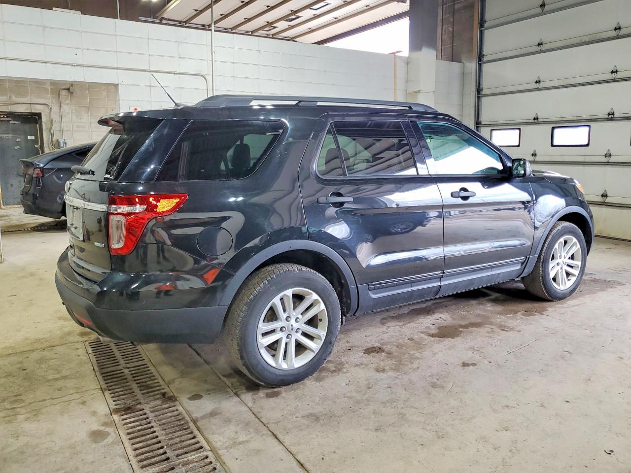2015 Ford Explorer Black vin: 1FM5K8B88FGC63883
