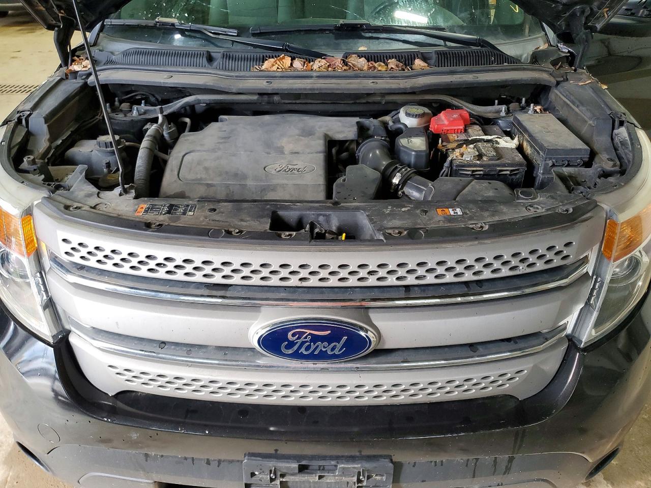 2015 Ford Explorer Black vin: 1FM5K8B88FGC63883