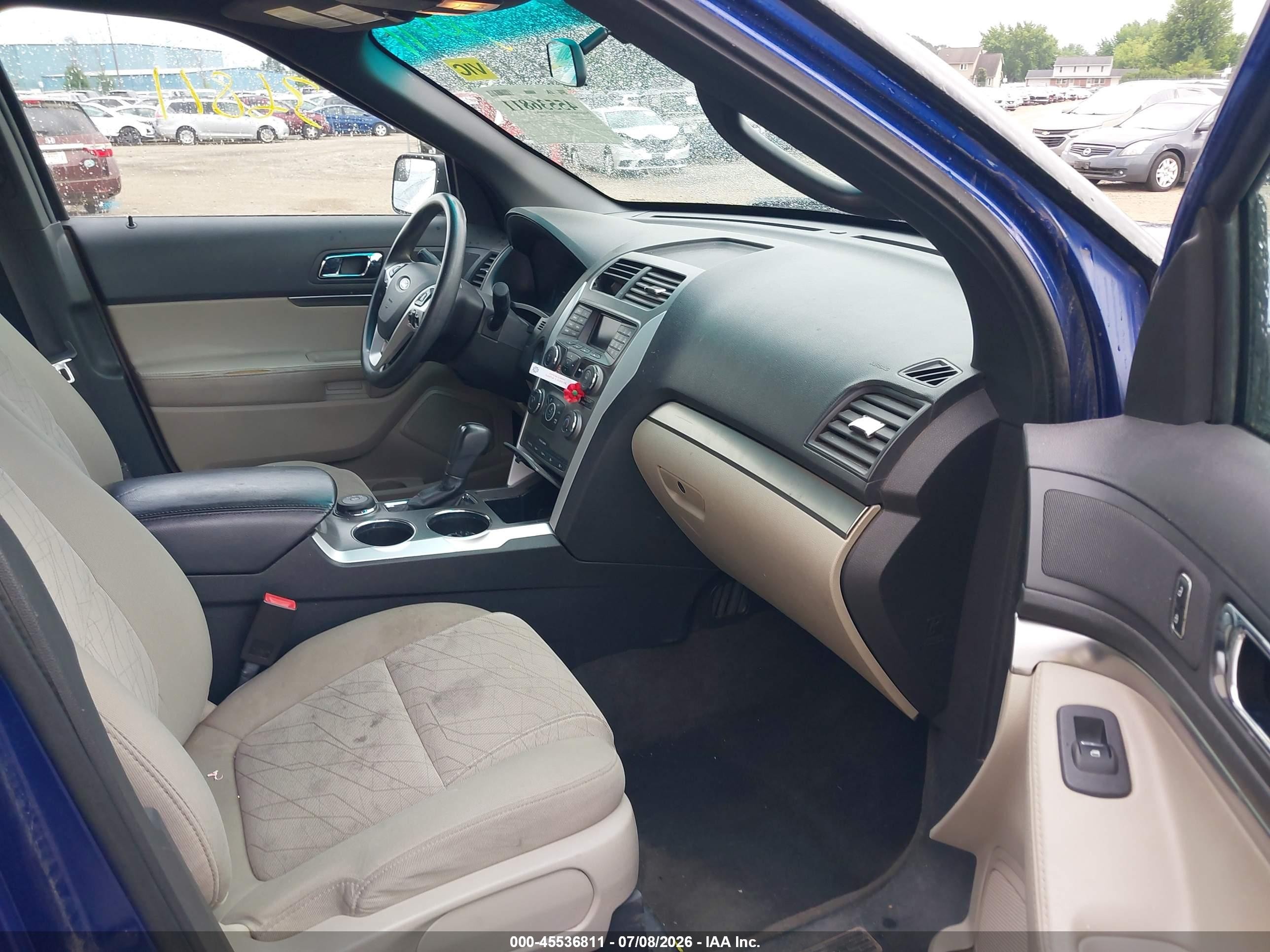 2013 Ford Explorer   Blue vin: 1FM5K8B89DGA49613
