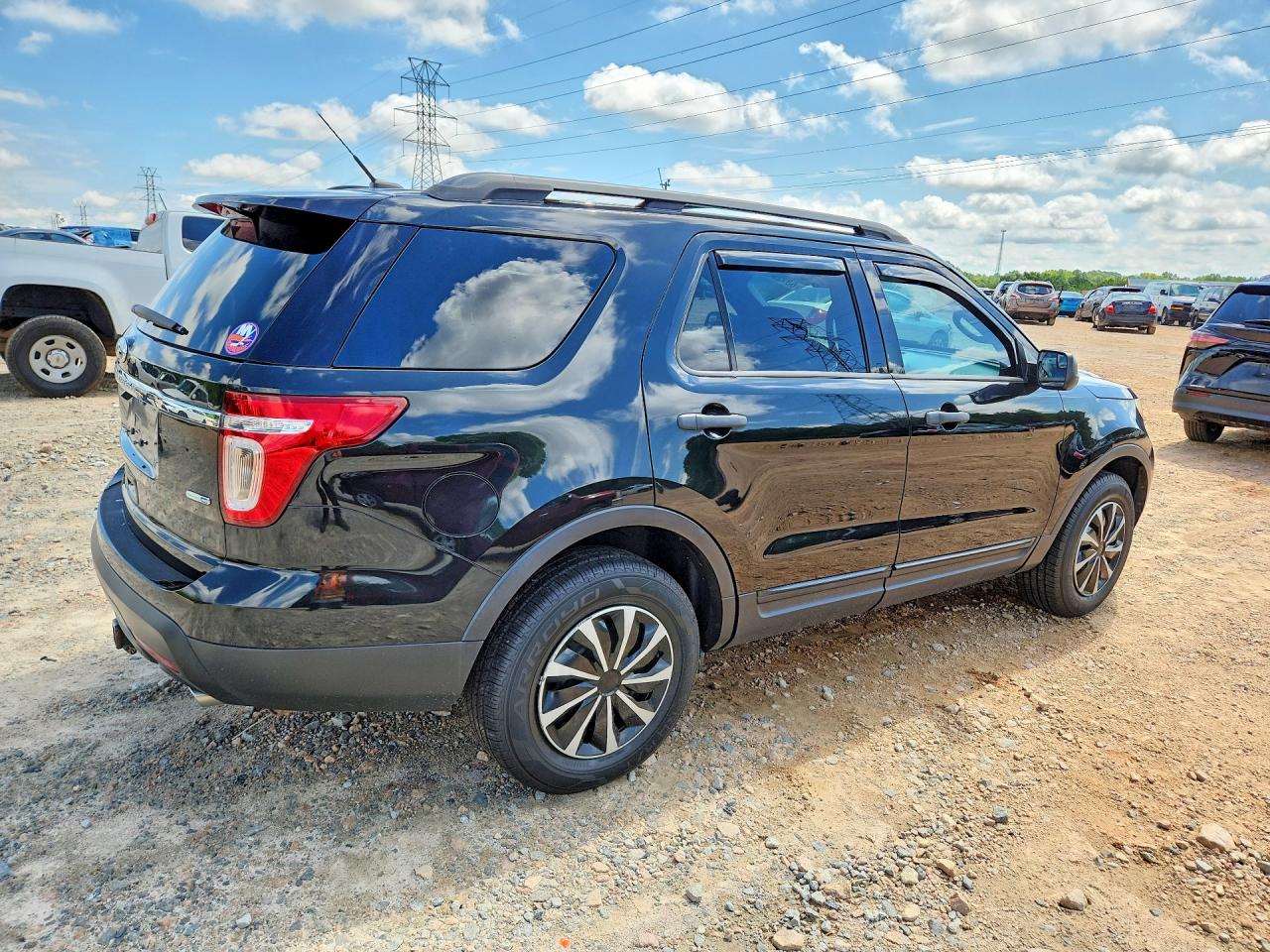 2013 Ford Explorer Black vin: 1FM5K8B89DGC53134