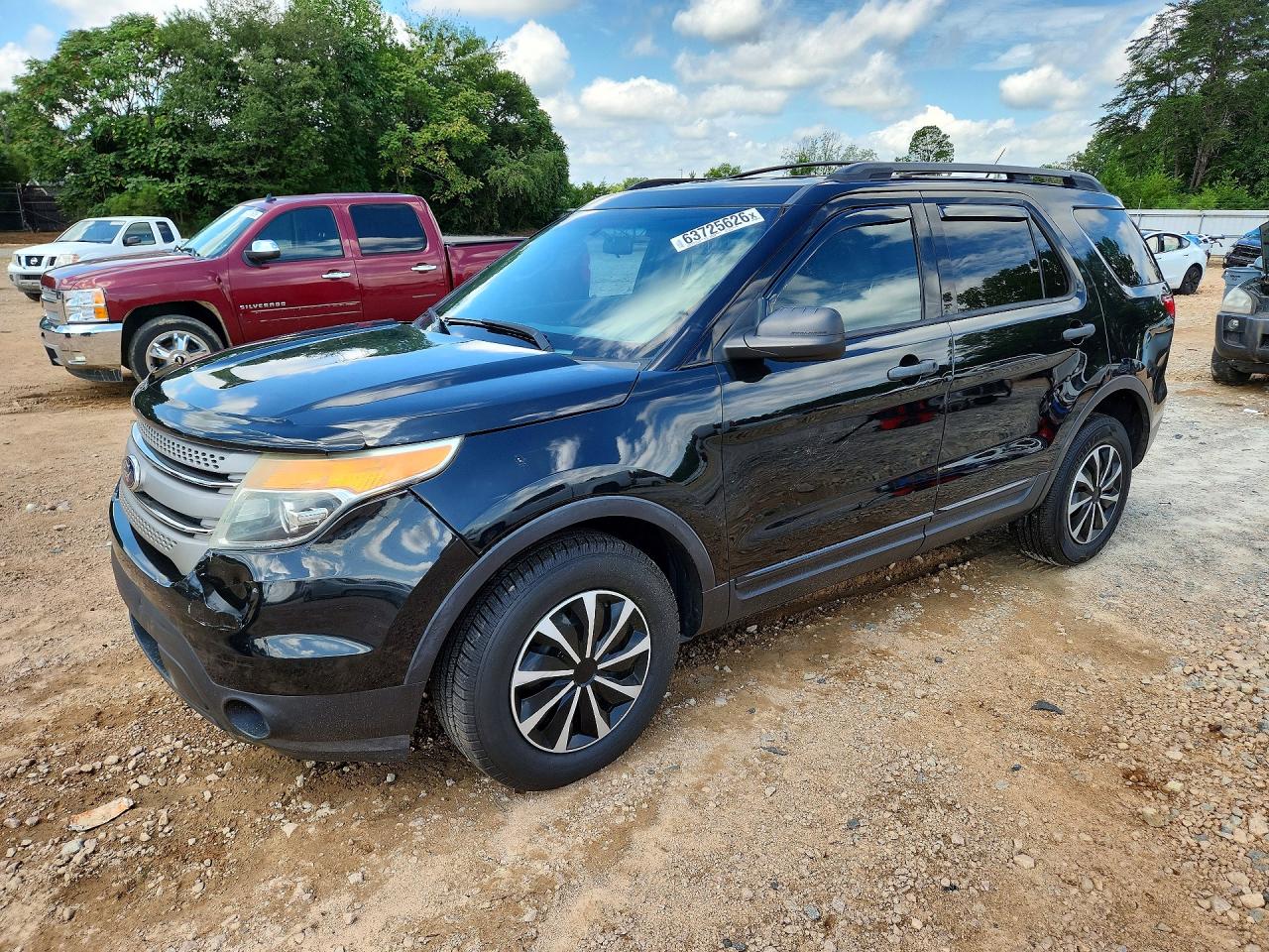 2013 Ford Explorer Black vin: 1FM5K8B89DGC53134
