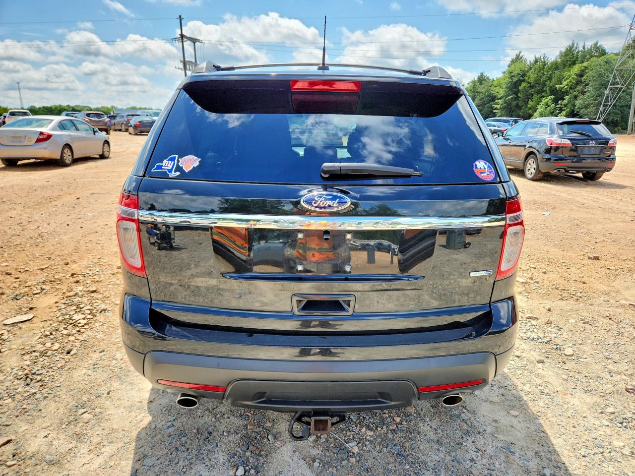 2013 Ford Explorer Black vin: 1FM5K8B89DGC53134