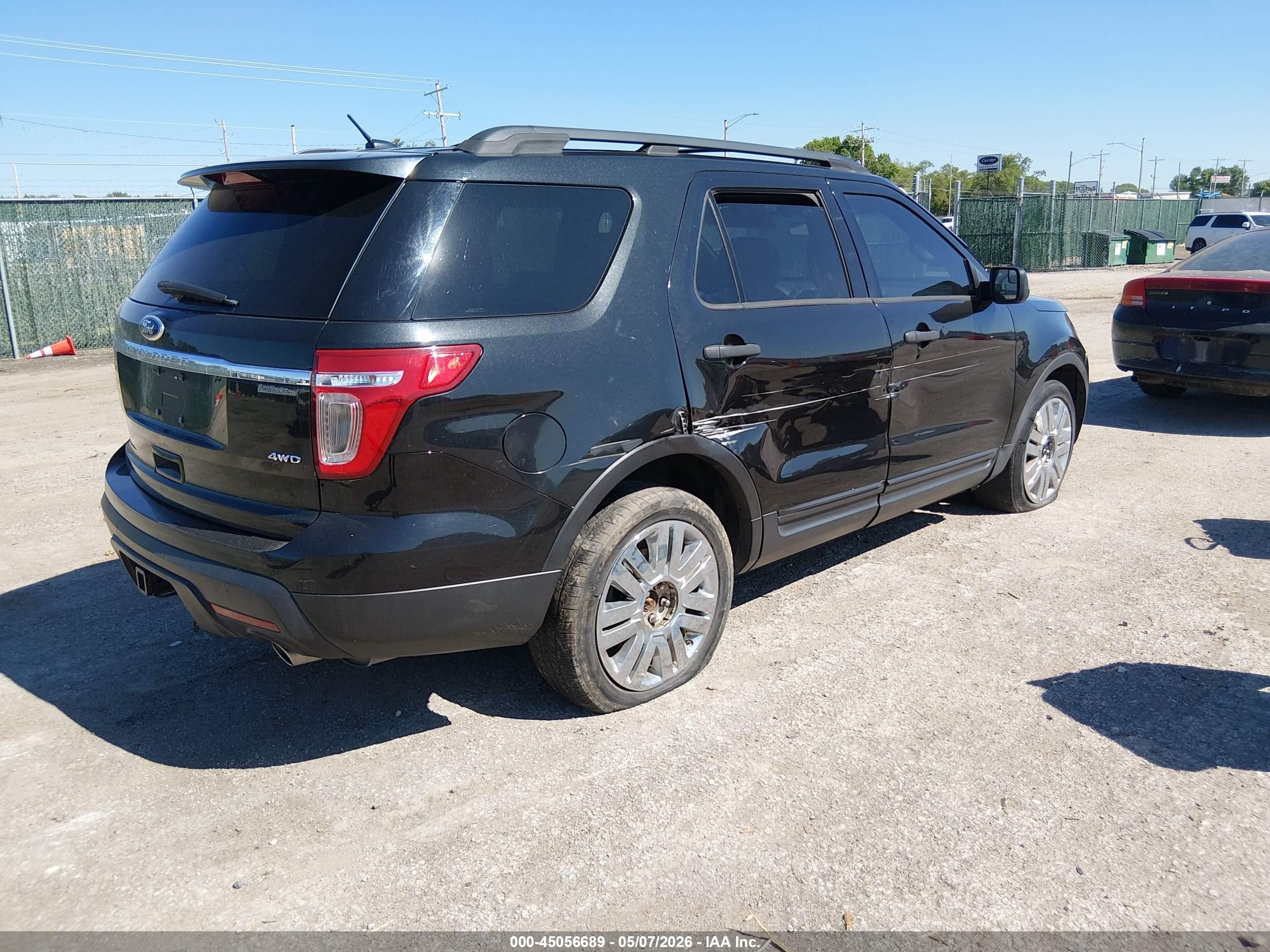 2013 Ford Explorer   Черный vin: 1FM5K8B89DGC76137