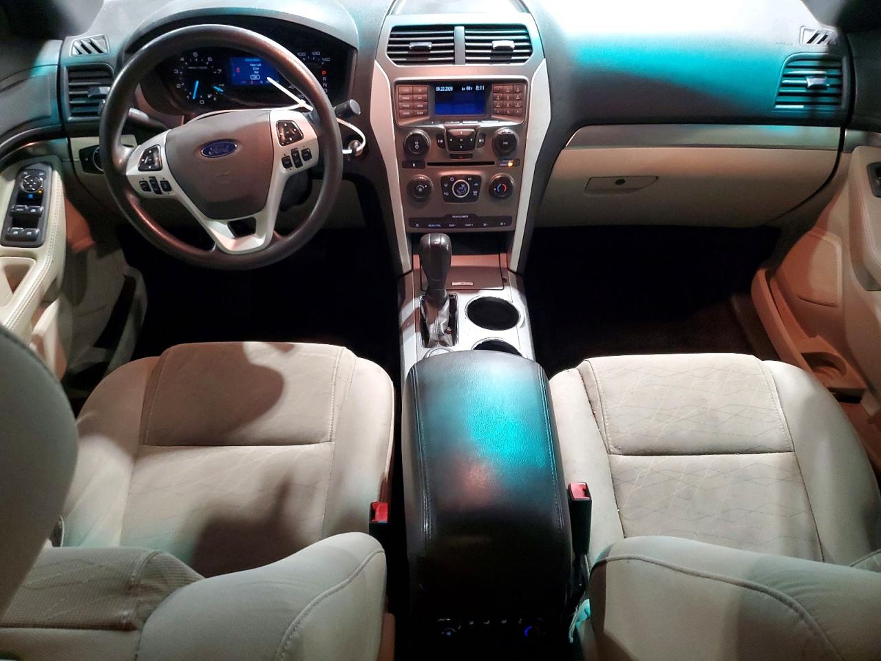2014 Ford Explorer White vin: 1FM5K8B89EGA31579