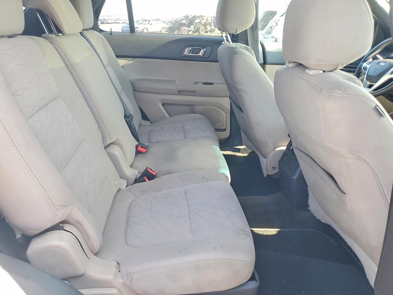 2014 Ford Explorer White vin: 1FM5K8B89EGA55624