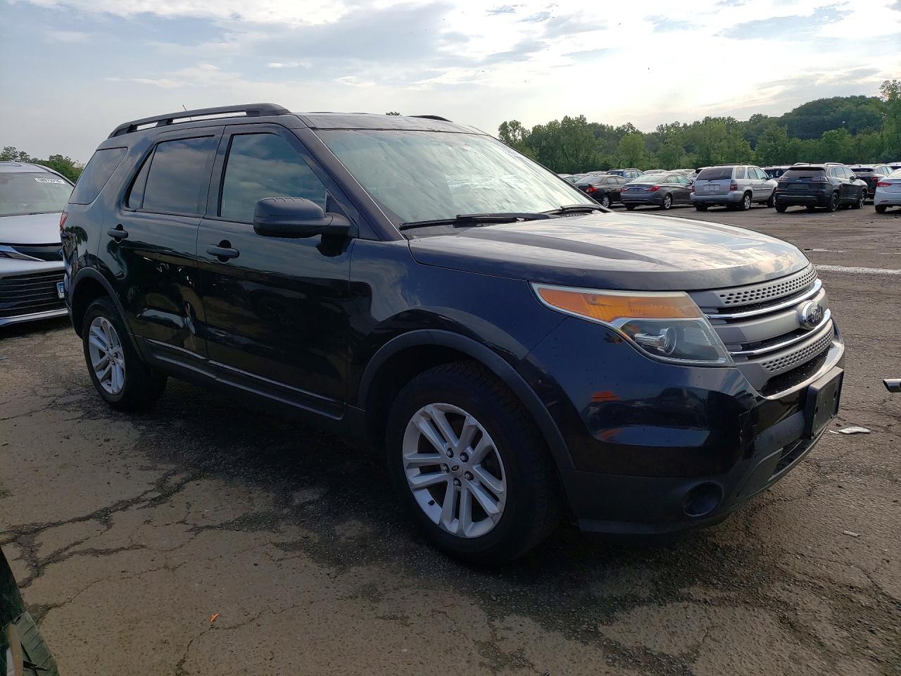 2015 Ford Explorer Black vin: 1FM5K8B89FGA35780
