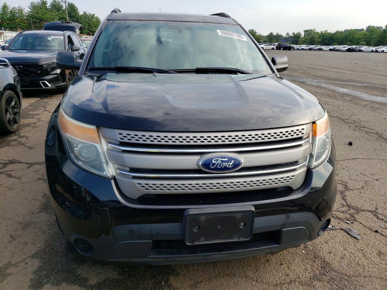 2015 Ford Explorer Black vin: 1FM5K8B89FGA35780