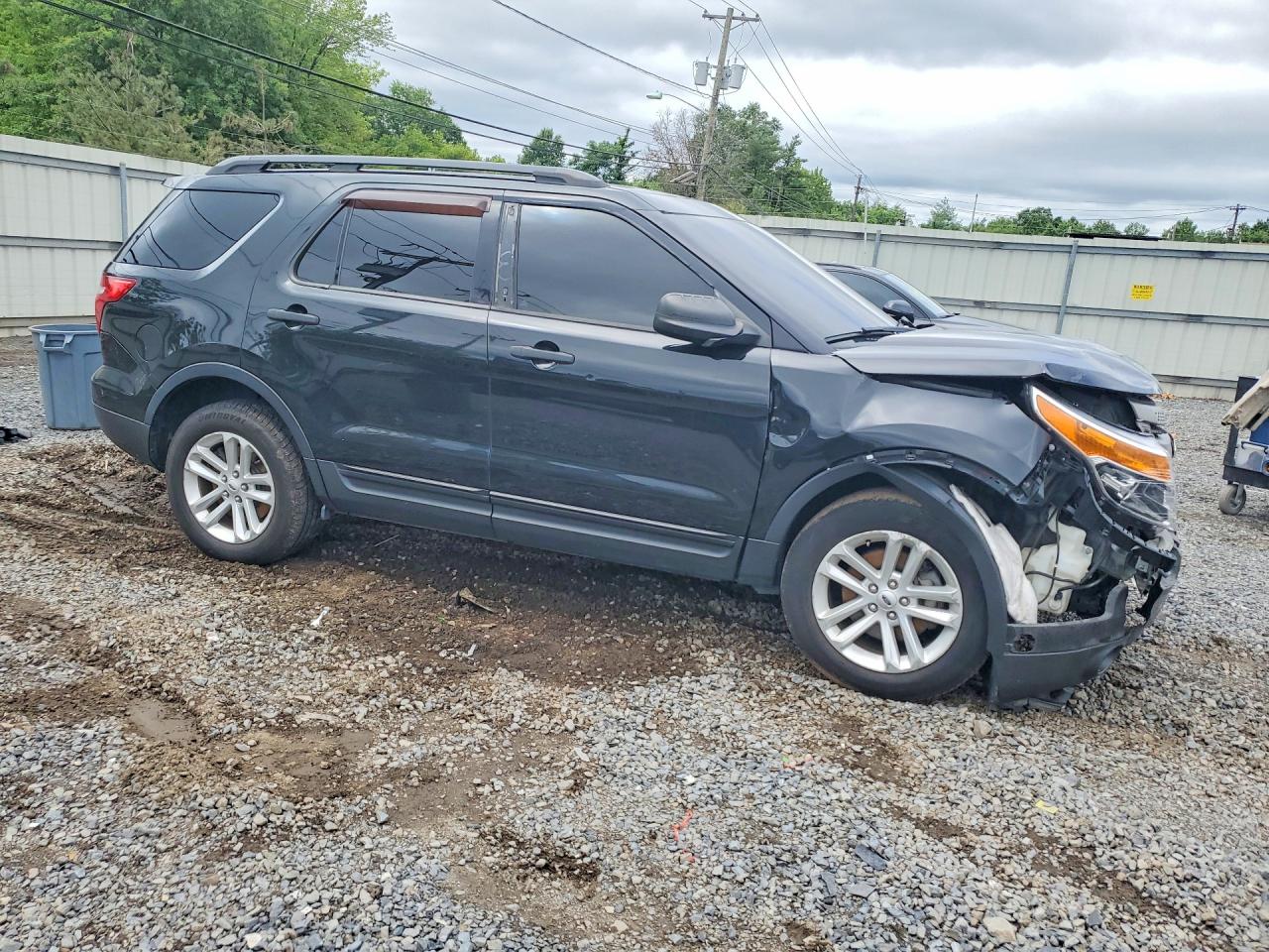 2015 Ford Explorer Черный vin: 1FM5K8B89FGA41773