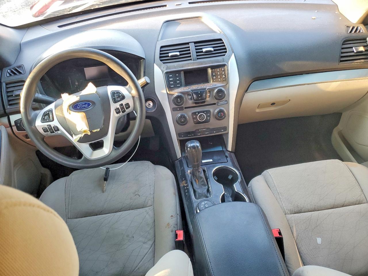 2013 Ford Explorer White vin: 1FM5K8B8XDGA94088