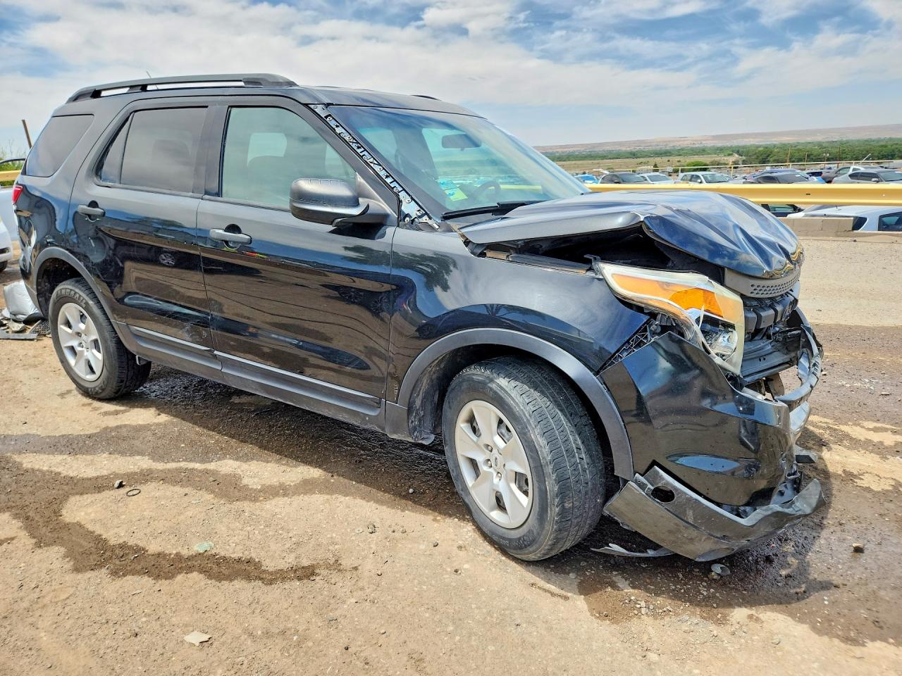 2013 Ford Explorer Черный vin: 1FM5K8B8XDGC09031