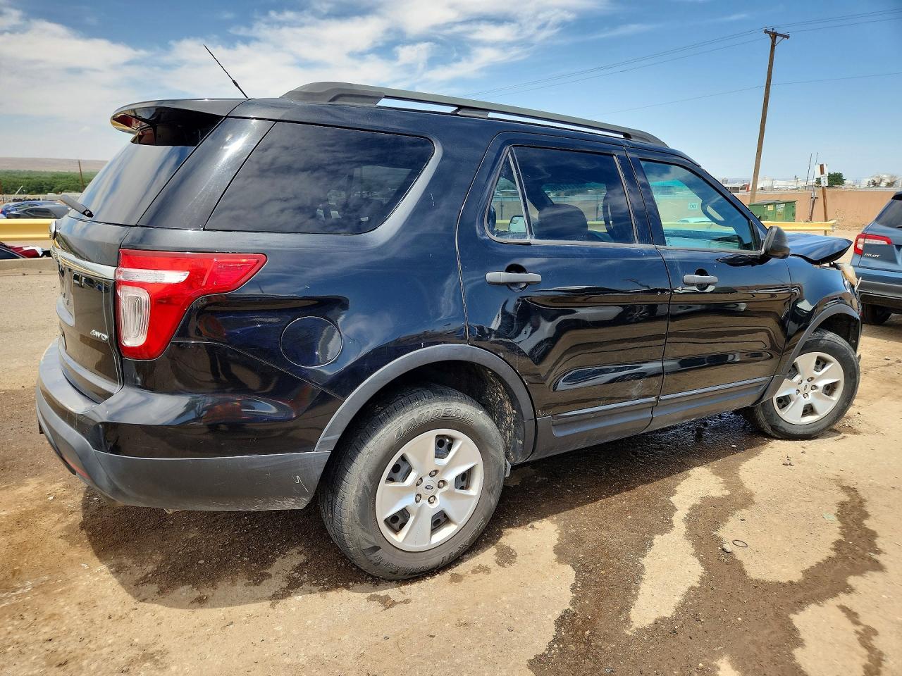 2013 Ford Explorer Черный vin: 1FM5K8B8XDGC09031