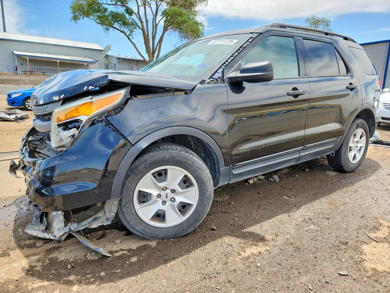 2013 Ford Explorer Black vin: 1FM5K8B8XDGC09031