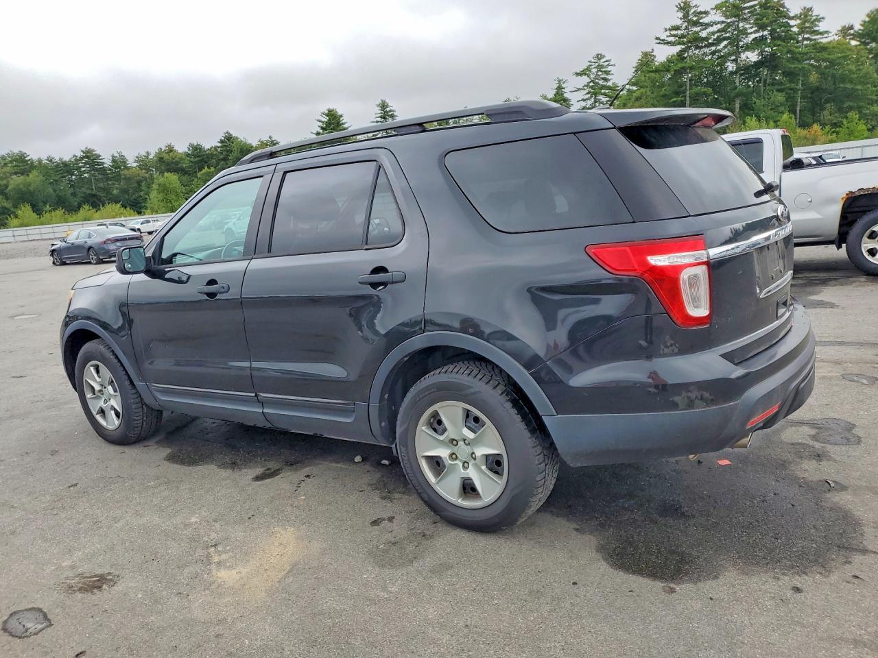 2014 Ford Explorer Черный vin: 1FM5K8B8XEGA61884