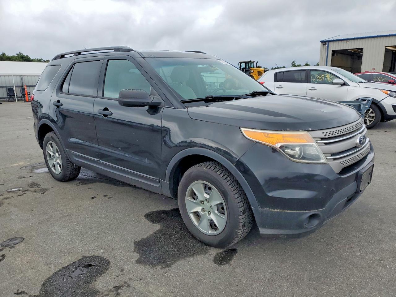 2014 Ford Explorer Черный vin: 1FM5K8B8XEGA61884