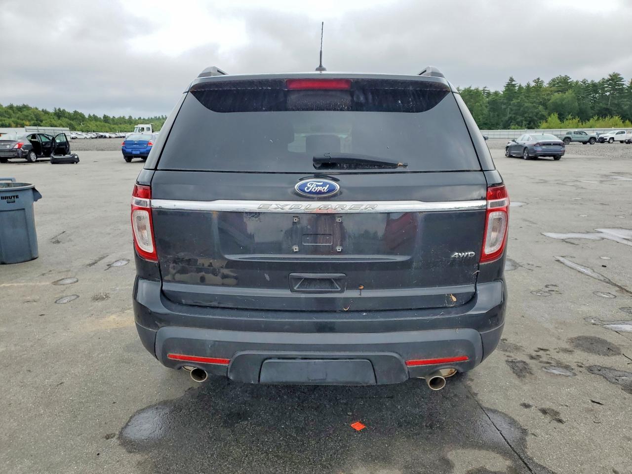2014 Ford Explorer Черный vin: 1FM5K8B8XEGA61884