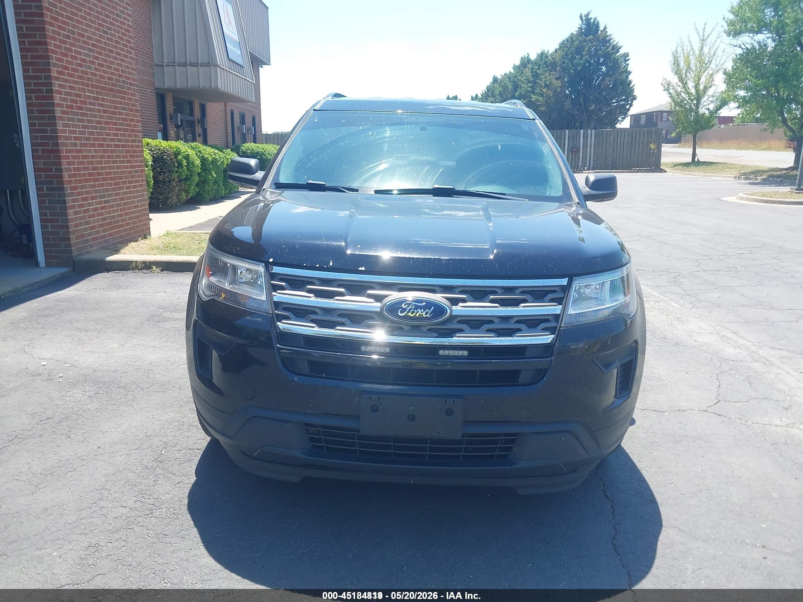 2018 Ford Explorer   Black vin: 1FM5K8BH1JGC45329