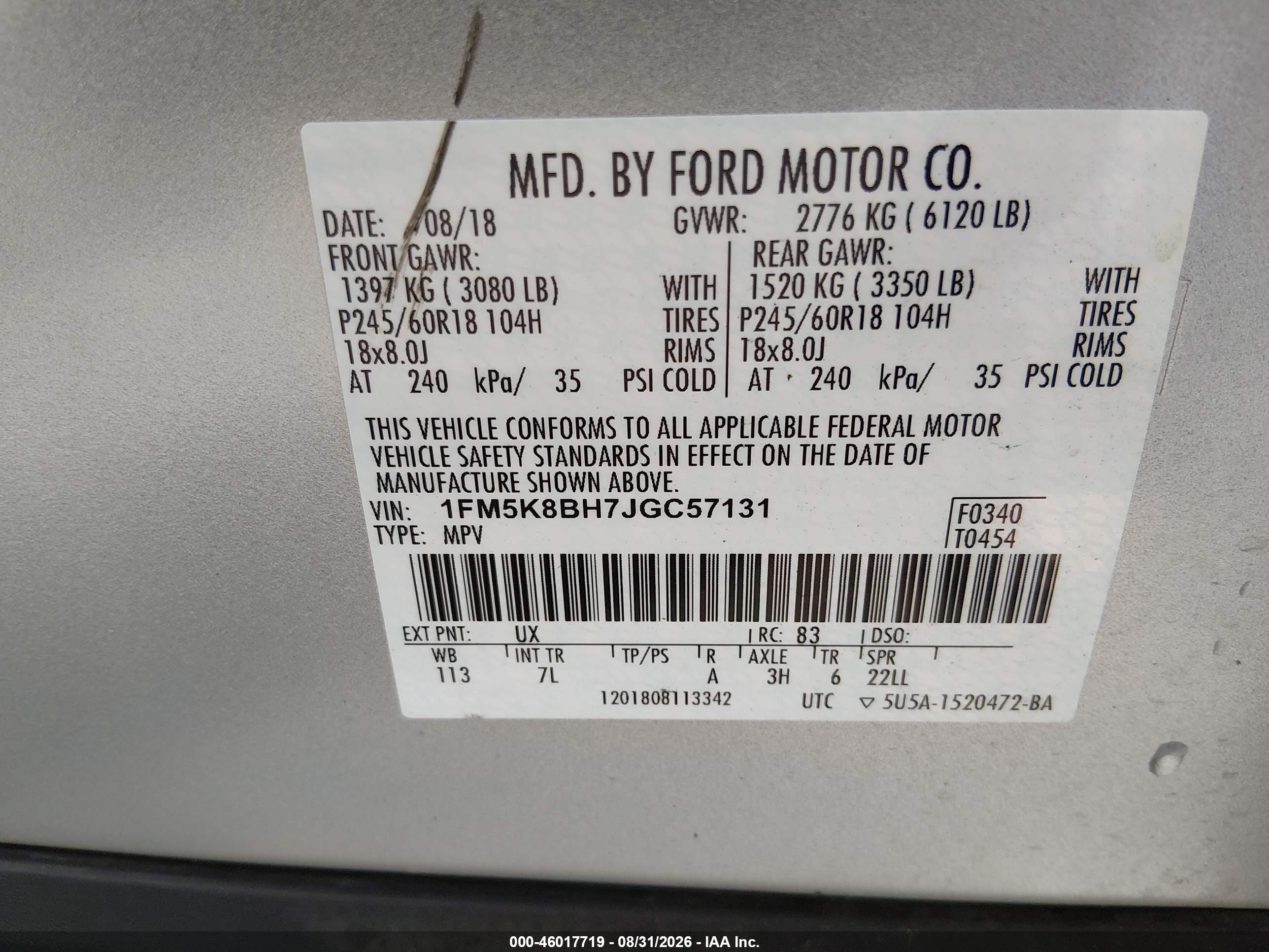 2018 Ford Explorer   Silver vin: 1FM5K8BH7JGC57131