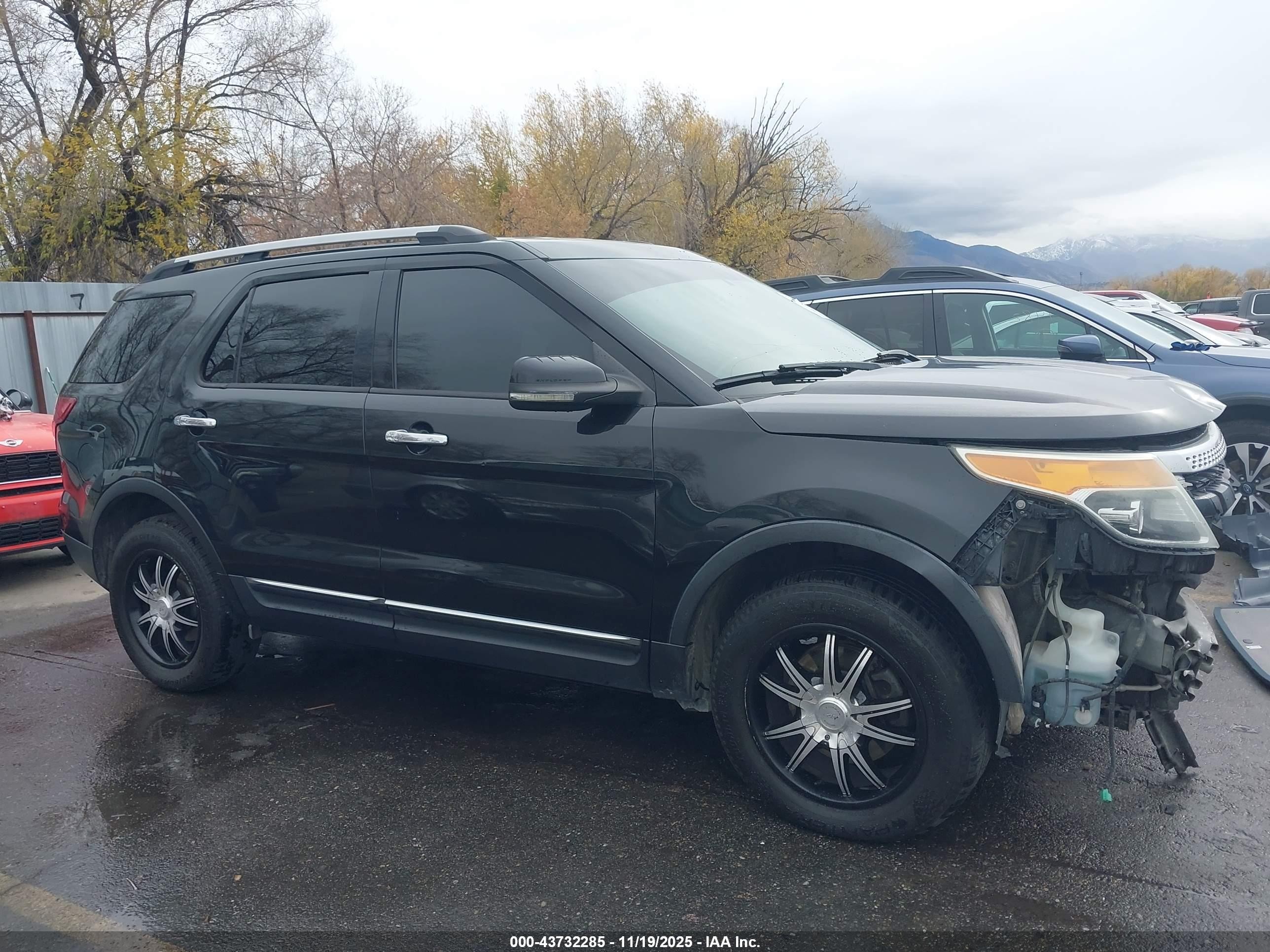 2013 Ford Explorer Xlt Black vin: 1FM5K8D80DGA26413