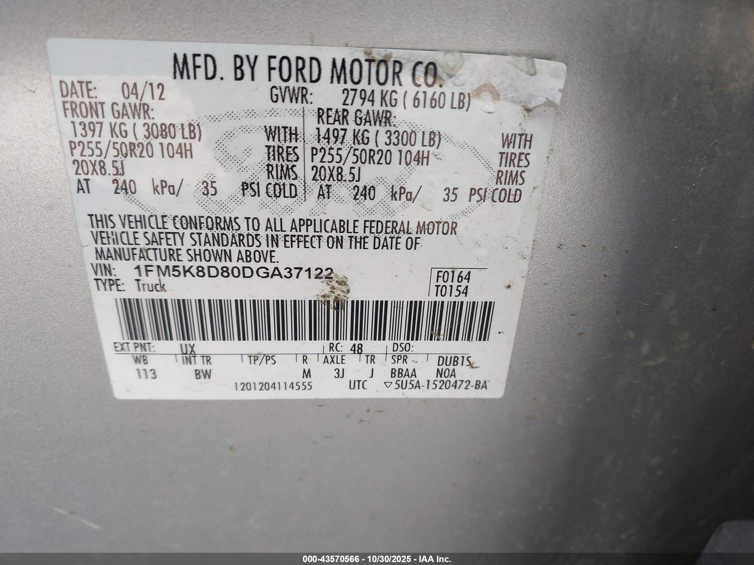 2013 Ford Explorer Xlt Silver vin: 1FM5K8D80DGA37122