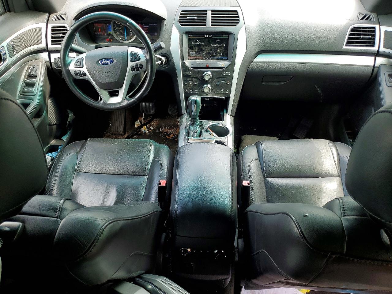 2013 Ford Explorer Xlt Black vin: 1FM5K8D80DGA39730