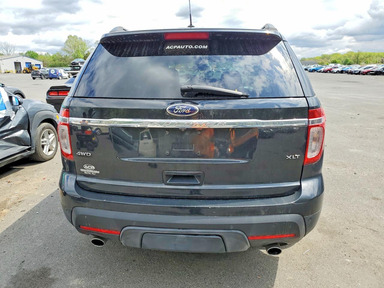 2013 Ford Explorer Xlt Black vin: 1FM5K8D80DGA39730