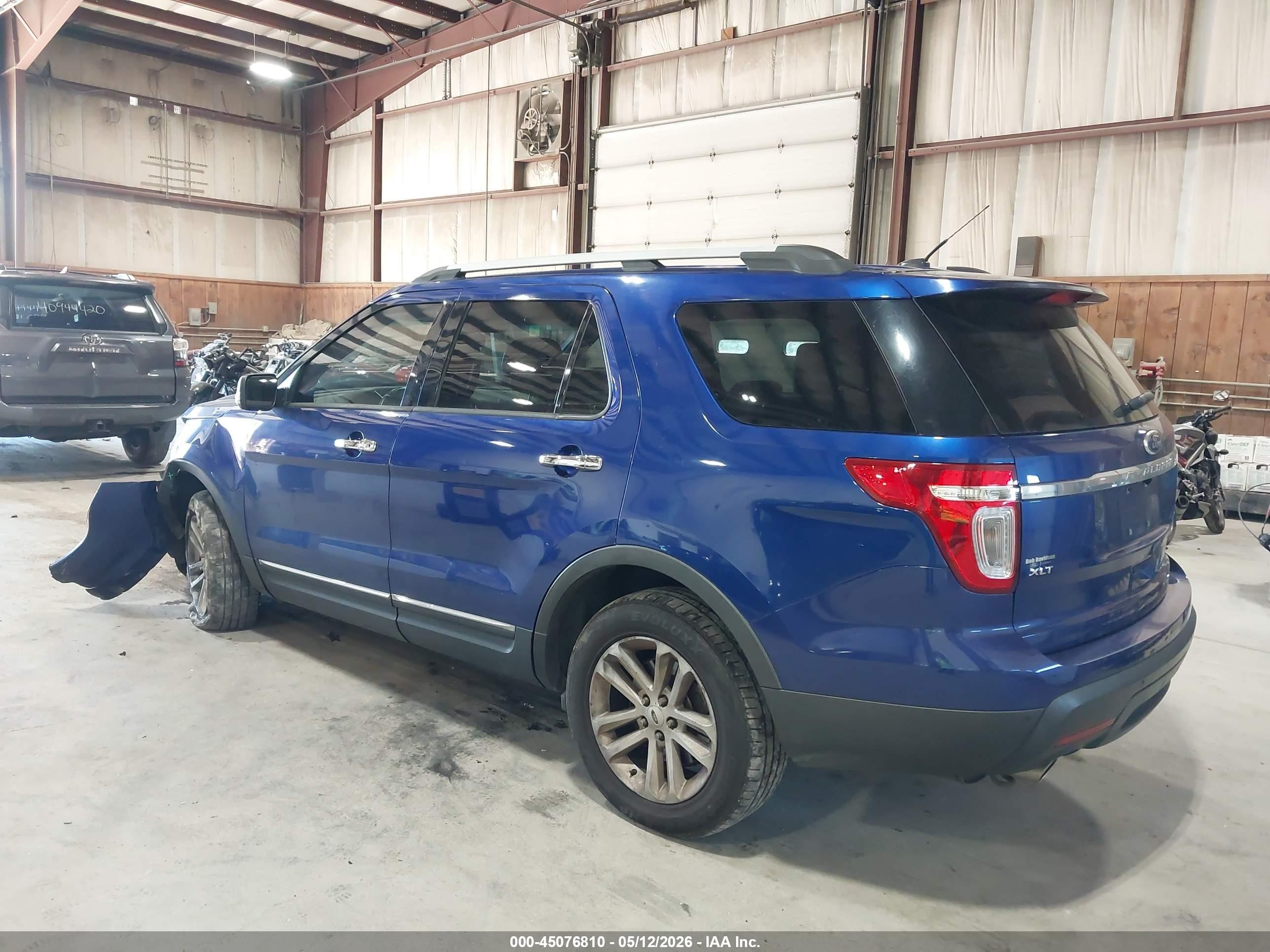 2013 Ford Explorer Xlt Синий vin: 1FM5K8D80DGA61744