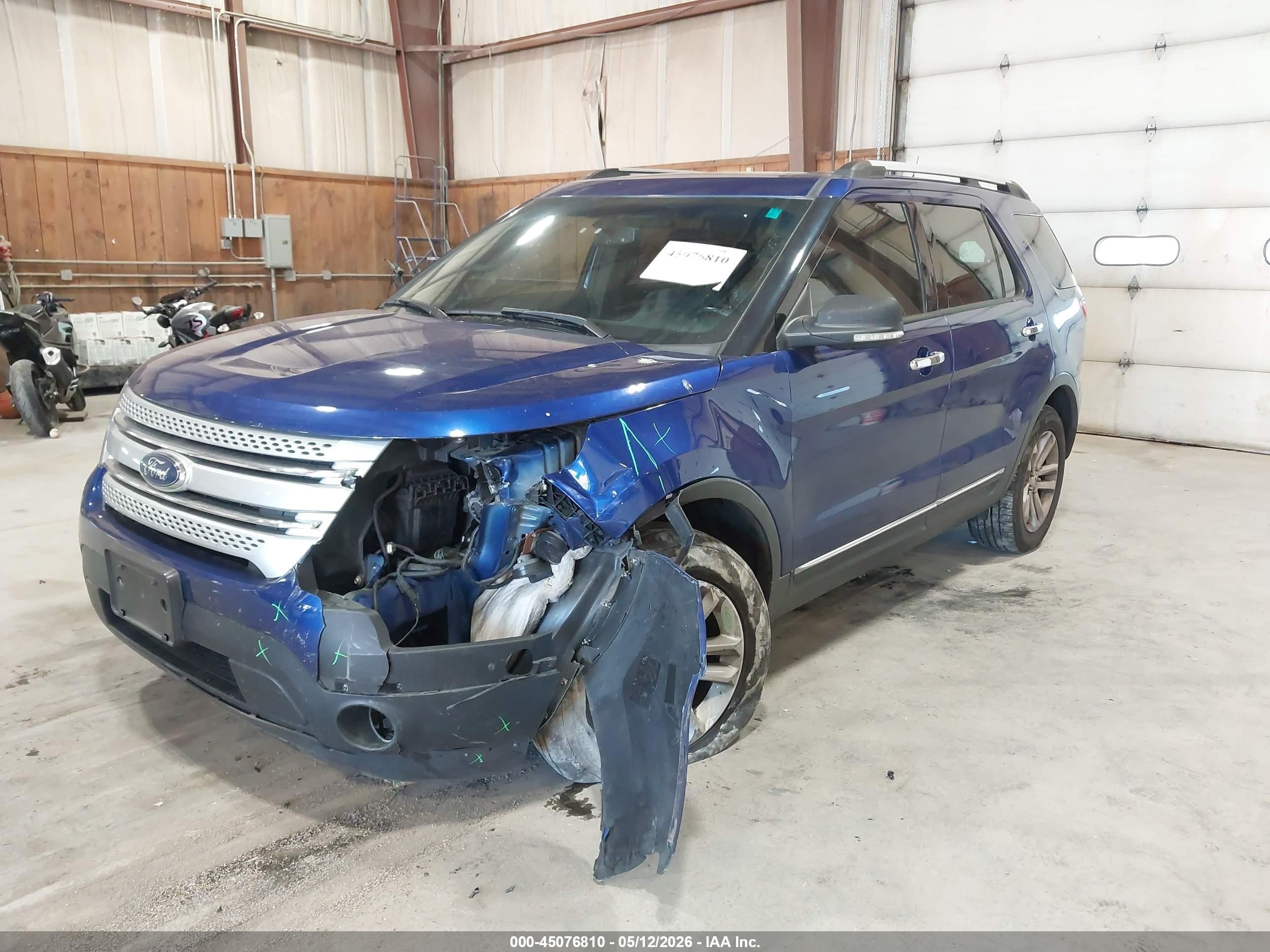 2013 Ford Explorer Xlt Синий vin: 1FM5K8D80DGA61744