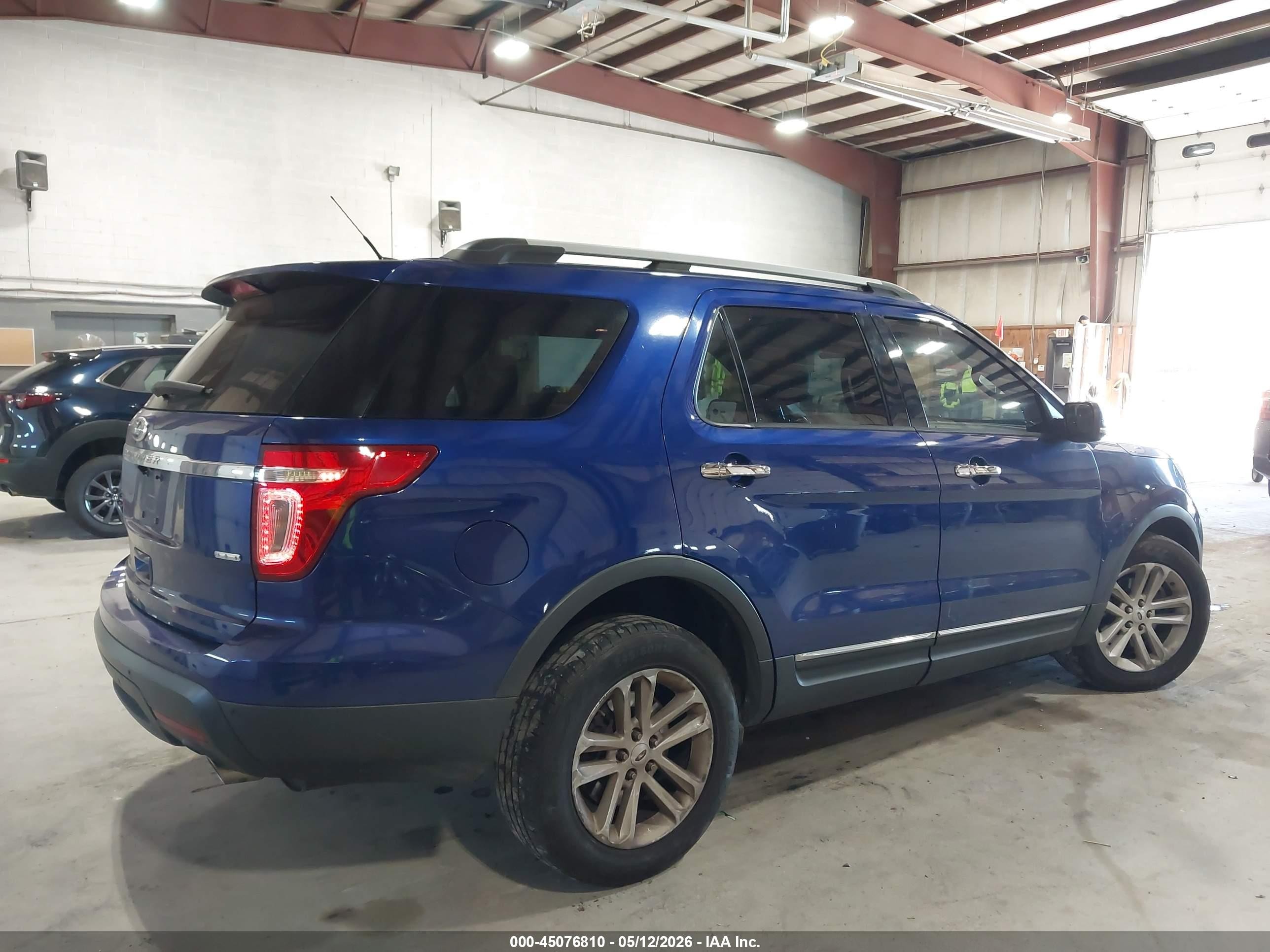 2013 Ford Explorer Xlt Синий vin: 1FM5K8D80DGA61744