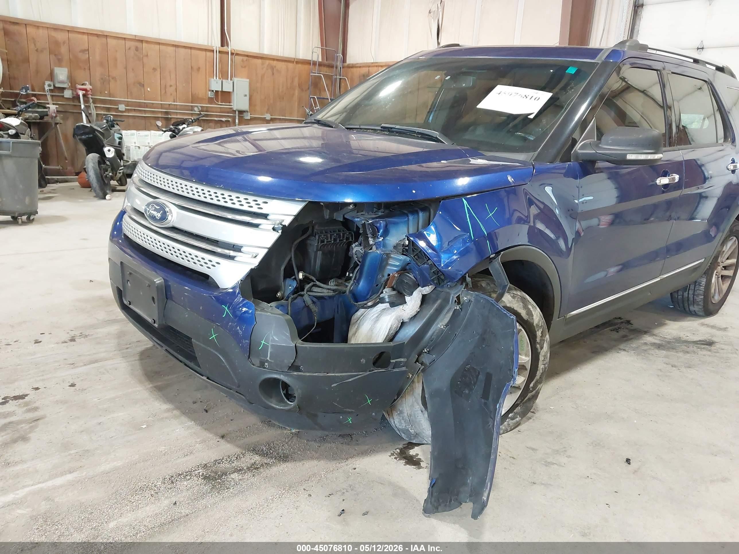 2013 Ford Explorer Xlt Синий vin: 1FM5K8D80DGA61744