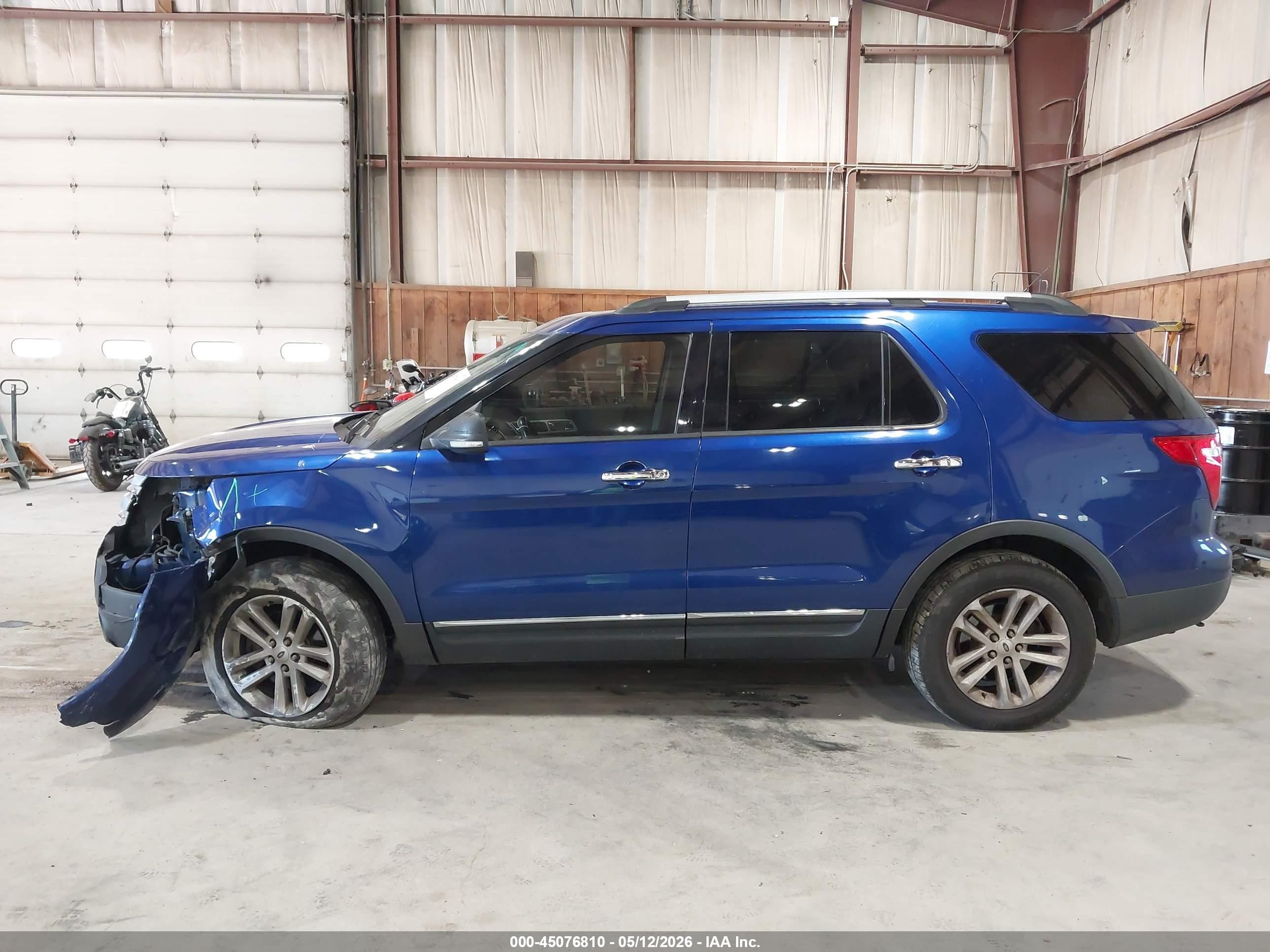 2013 Ford Explorer Xlt Синий vin: 1FM5K8D80DGA61744