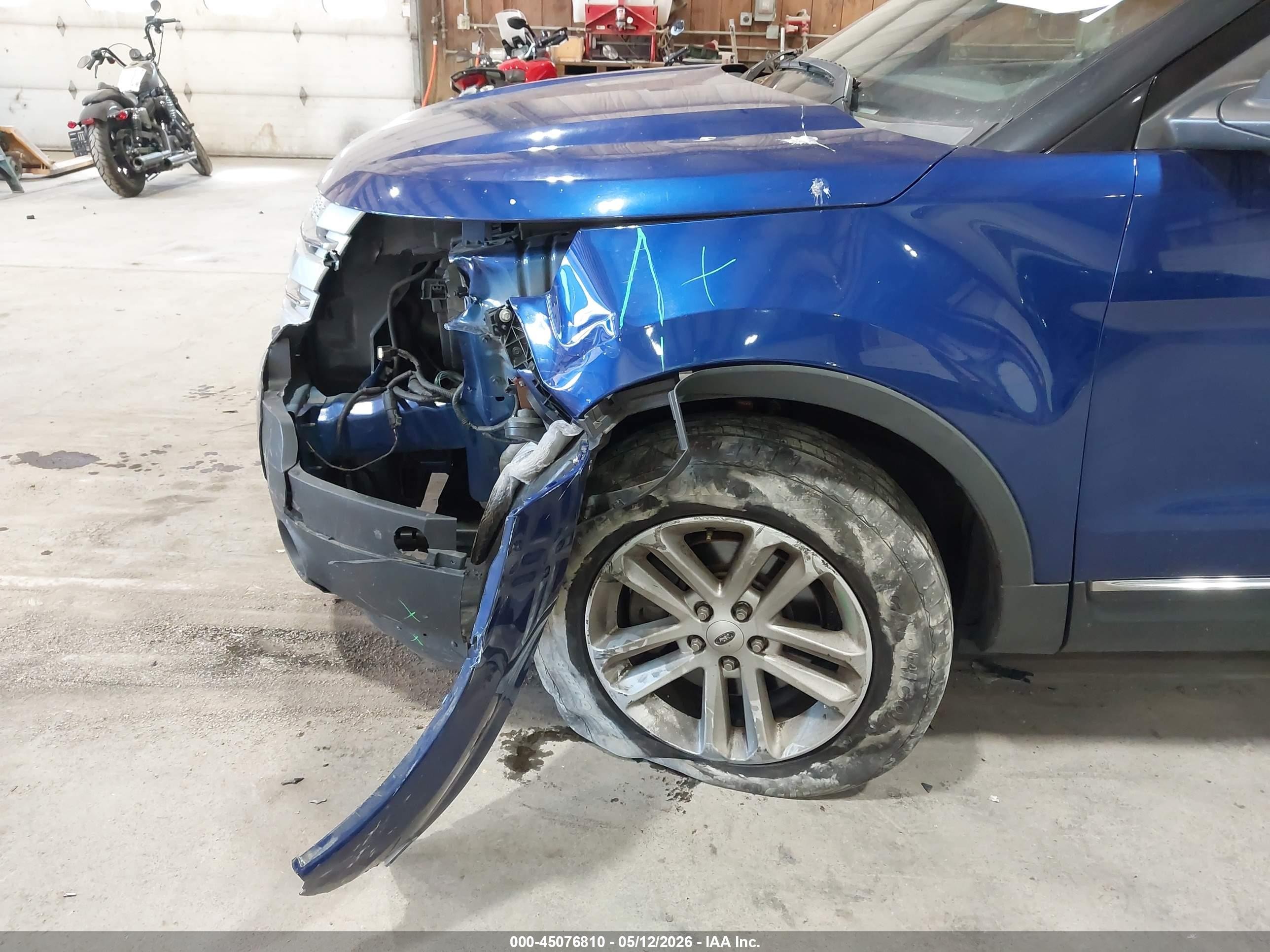 2013 Ford Explorer Xlt Синий vin: 1FM5K8D80DGA61744