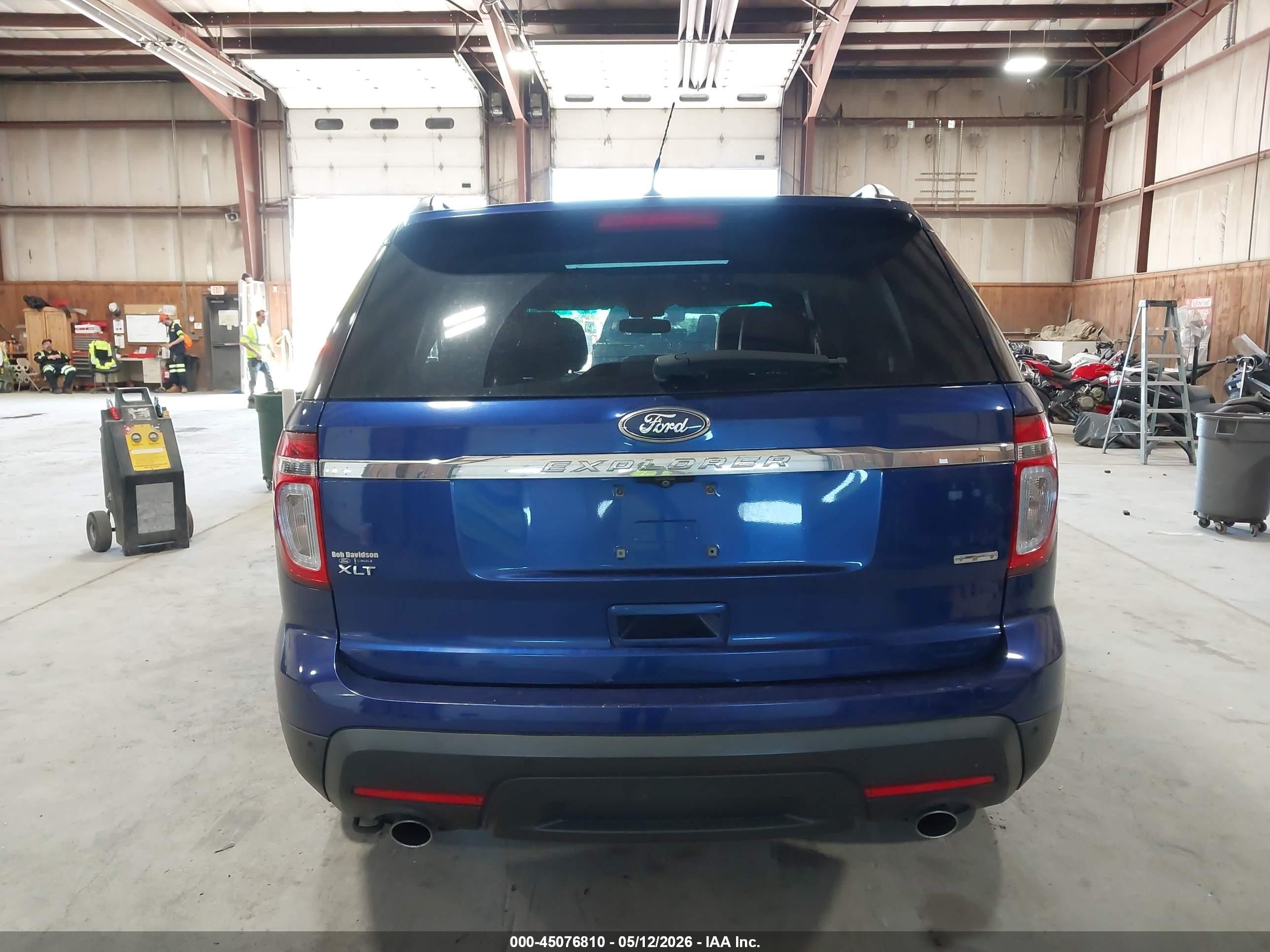 2013 Ford Explorer Xlt Синий vin: 1FM5K8D80DGA61744