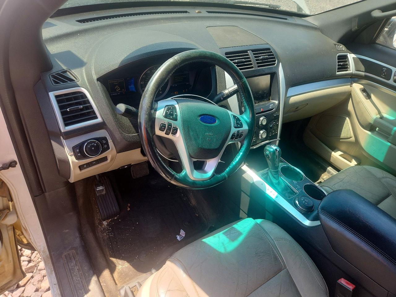 2013 Ford Explorer Белый vin: 1FM5K8D80DGA78219