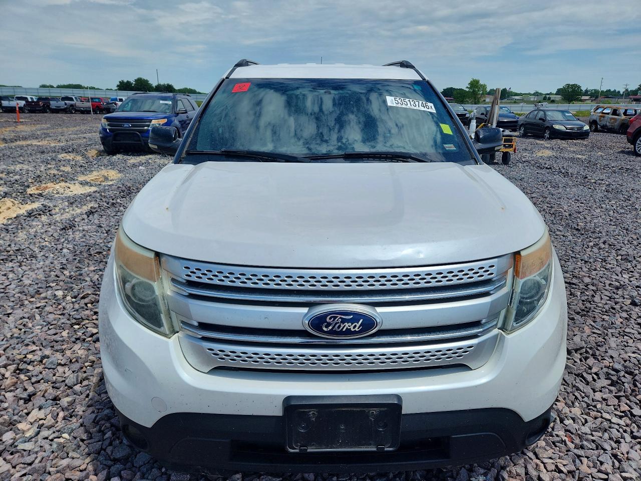 2013 Ford Explorer Белый vin: 1FM5K8D80DGA78219