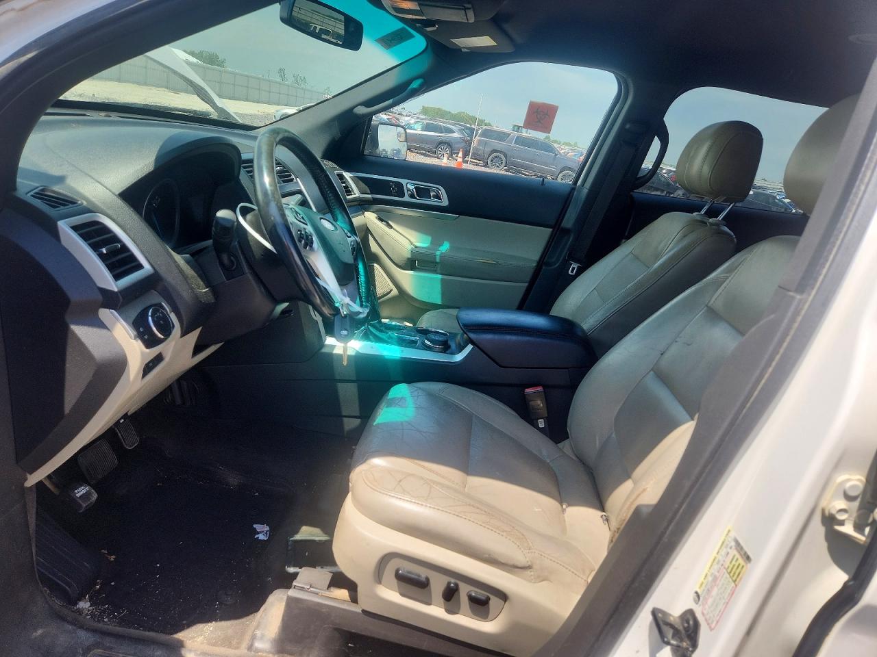 2013 Ford Explorer Белый vin: 1FM5K8D80DGA78219