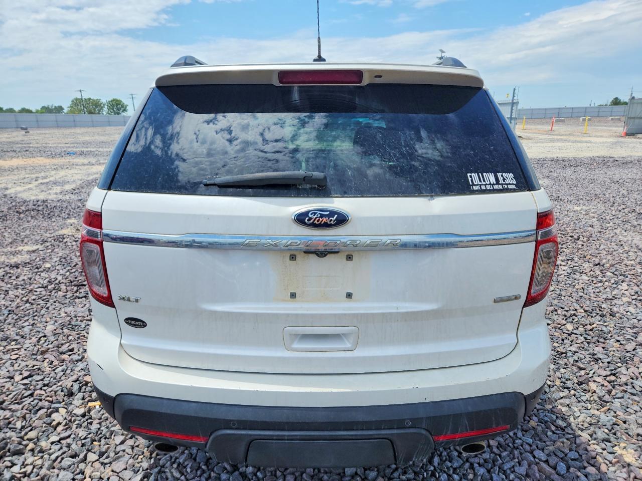 2013 Ford Explorer Белый vin: 1FM5K8D80DGA78219